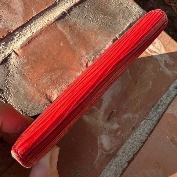 AUTHENTIC Louis Vuitton Malletier Epi Red Leather Elise Wallet - Picture 8 of 11